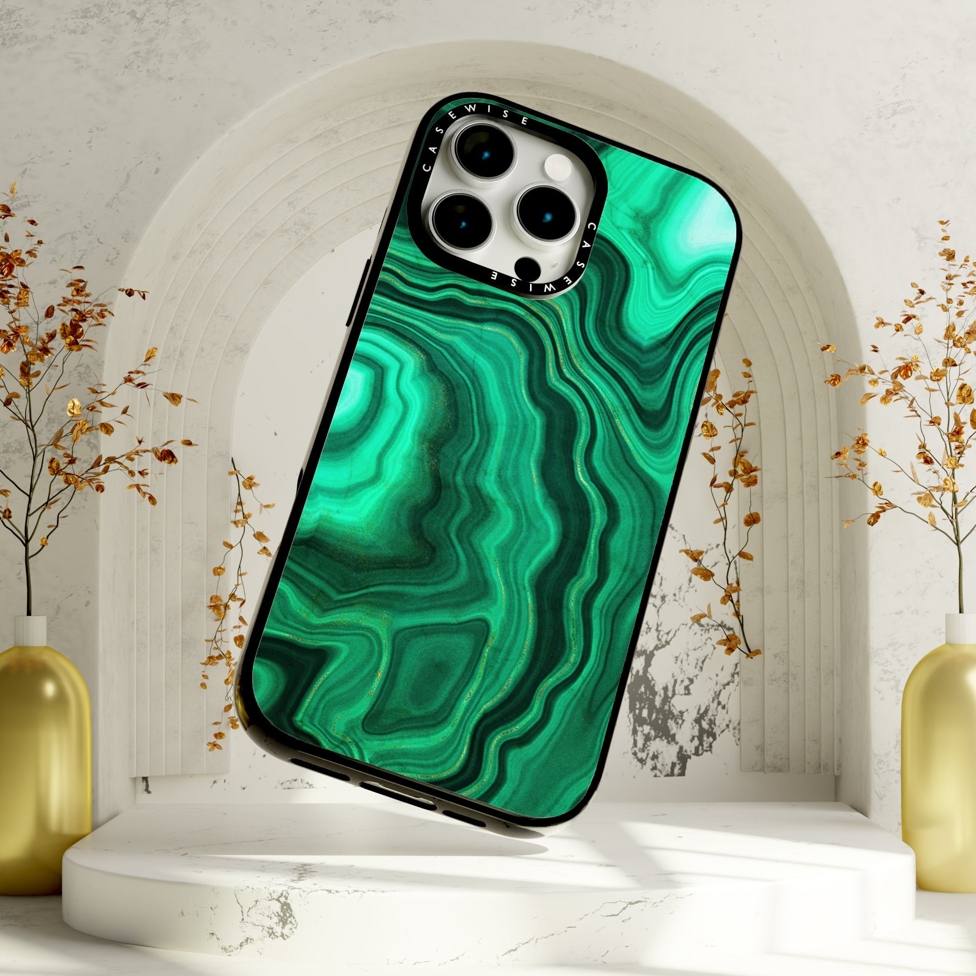 Malachite Texture 10 - Etui