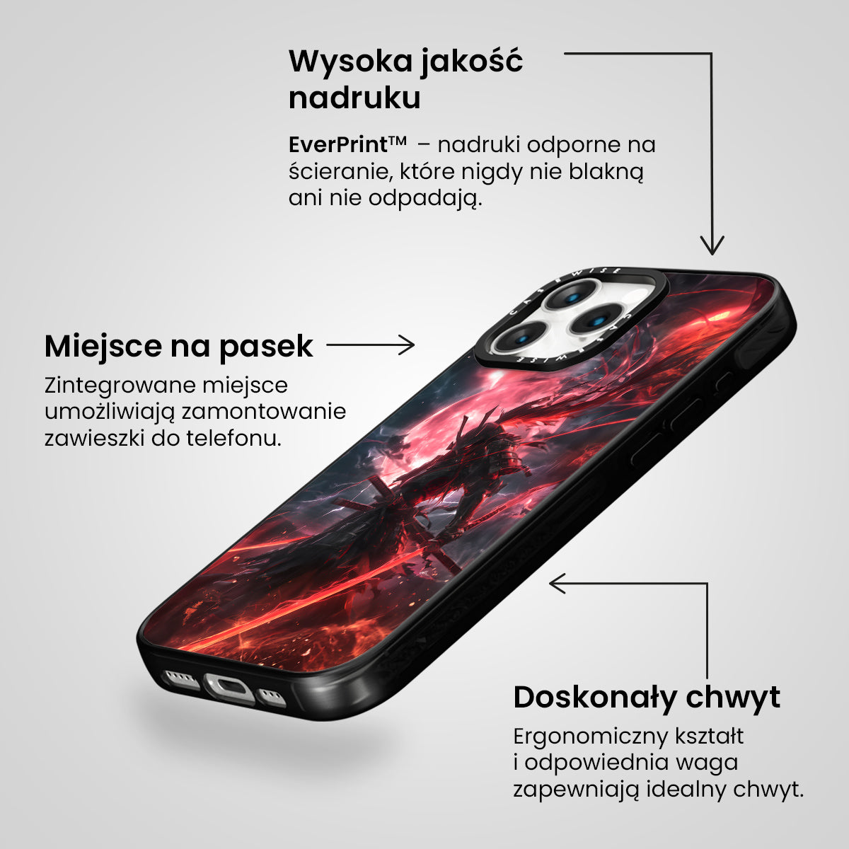 Red Lightning Sword Samurai - Etui