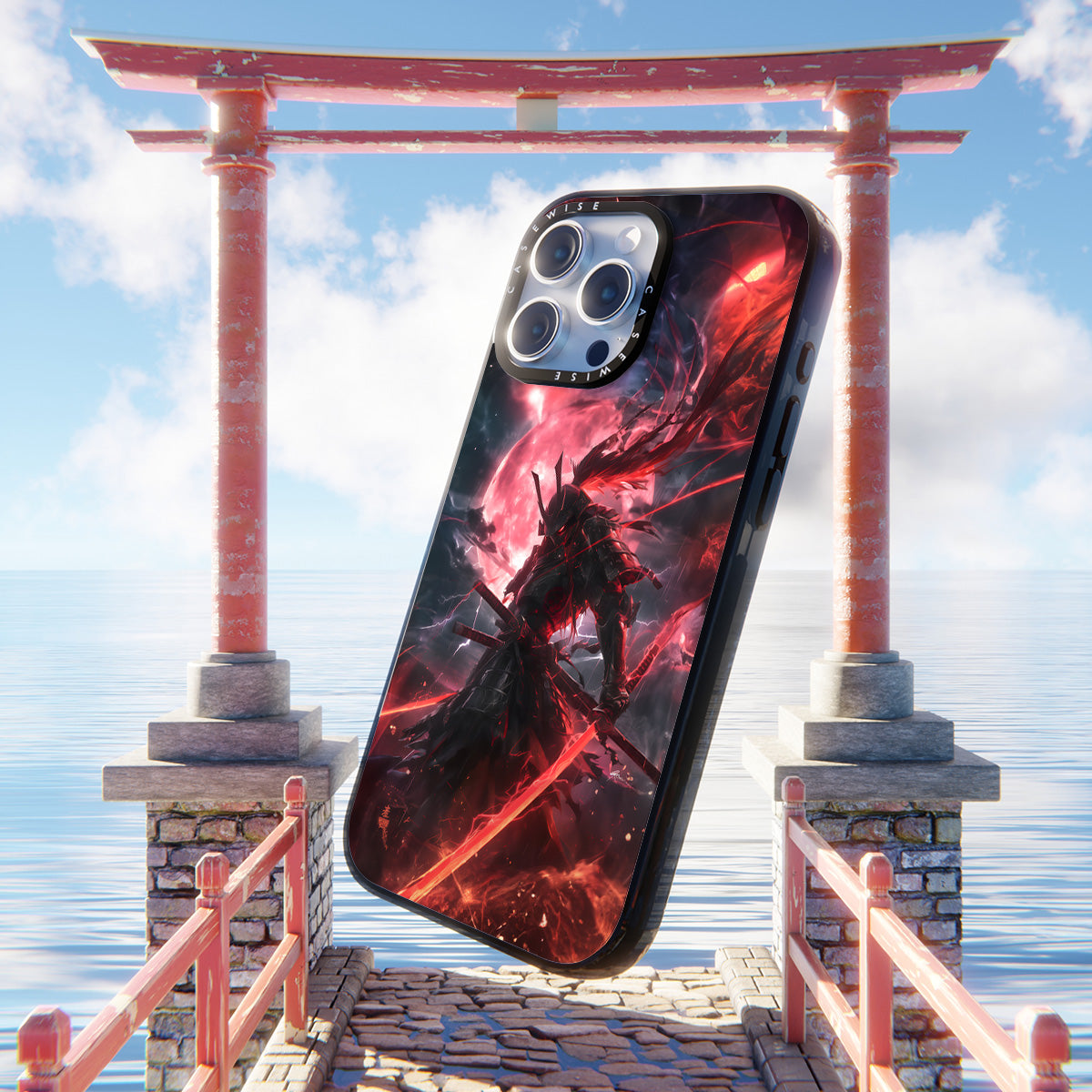 Red Lightning Sword Samurai - Etui