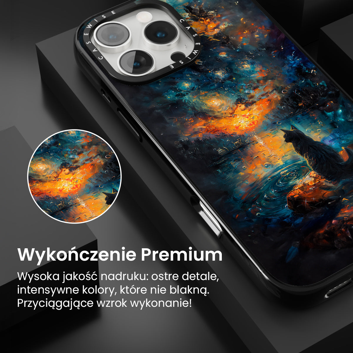 Cute Cat Painting - Etui