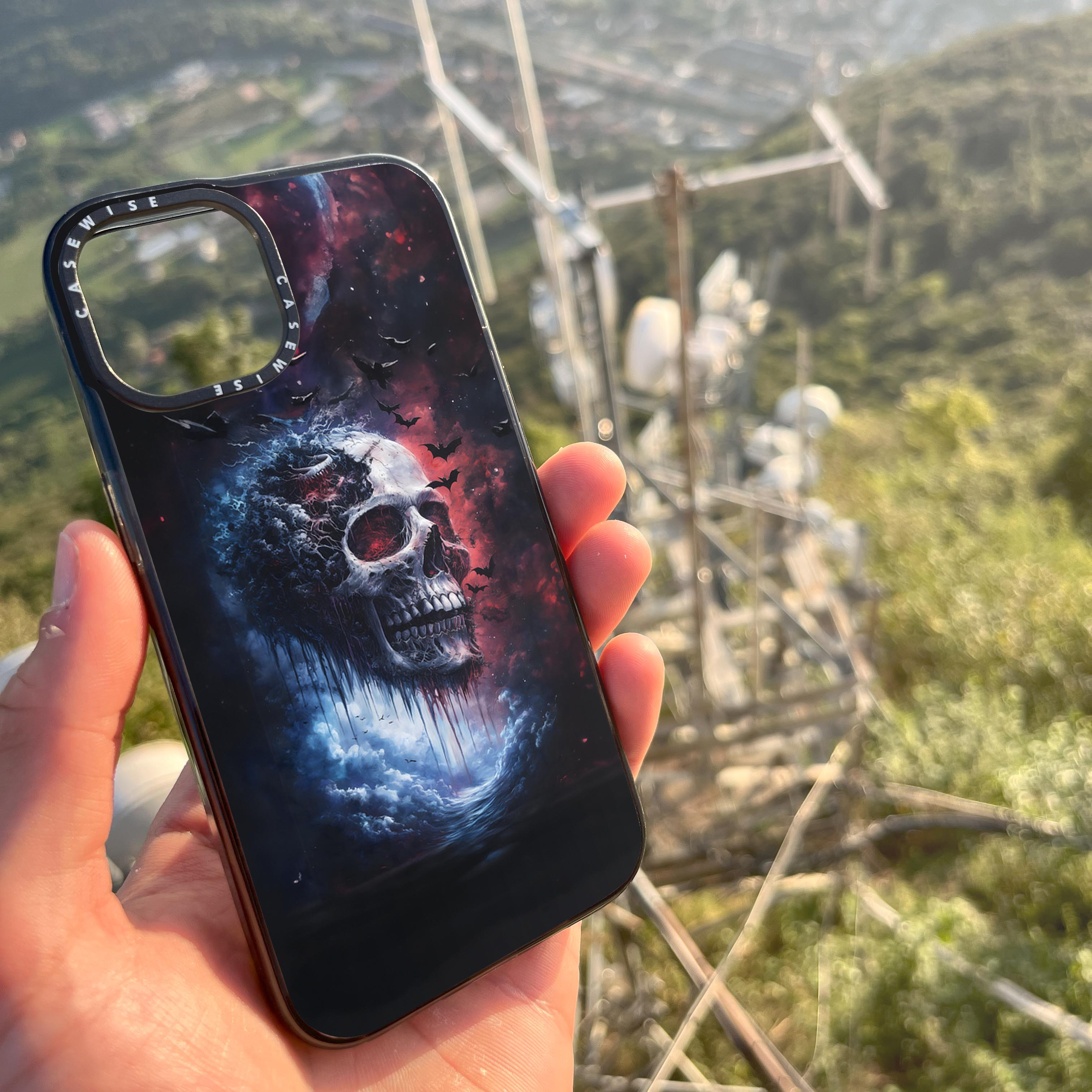 Skull in Midnight - Etui