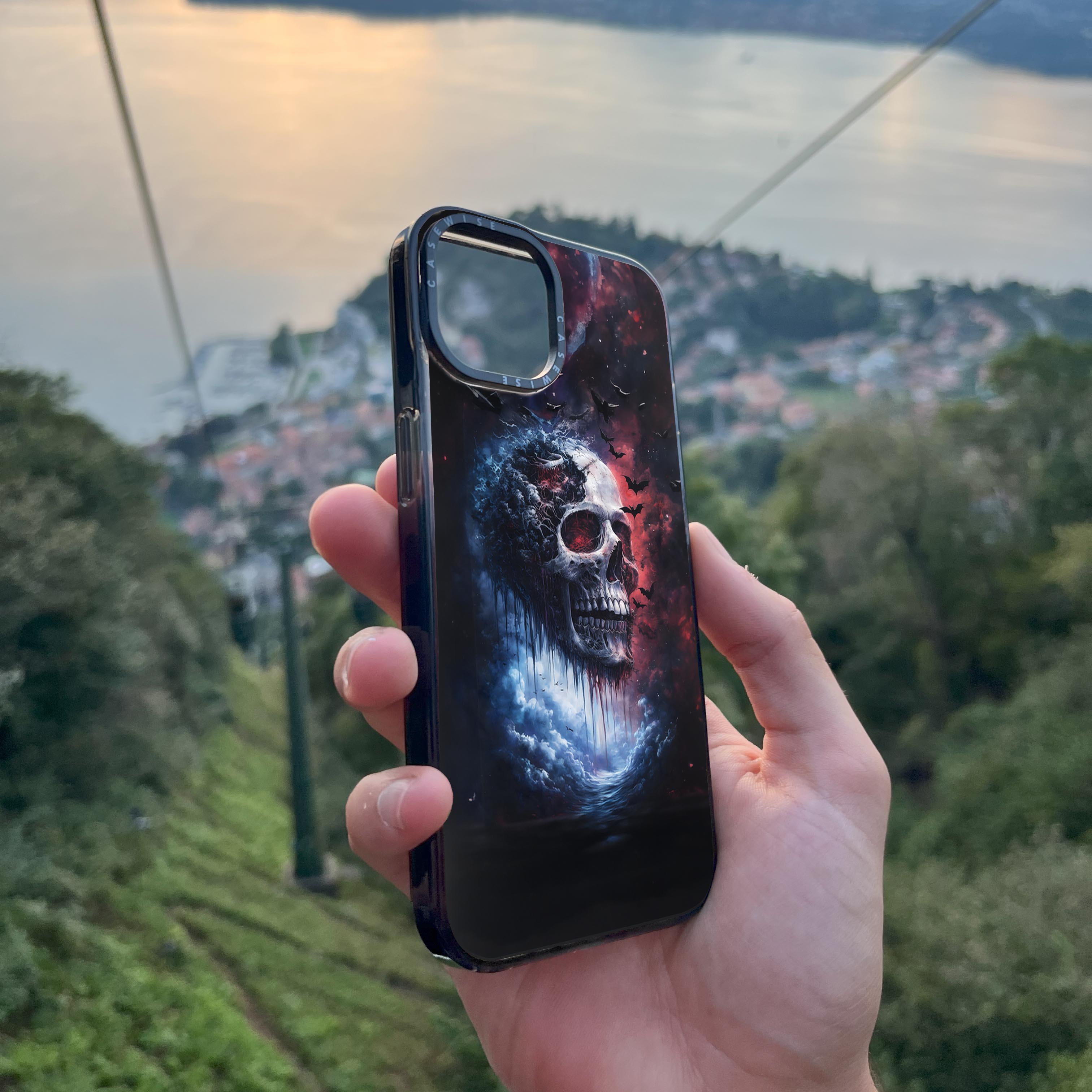 Skull in Midnight - Etui