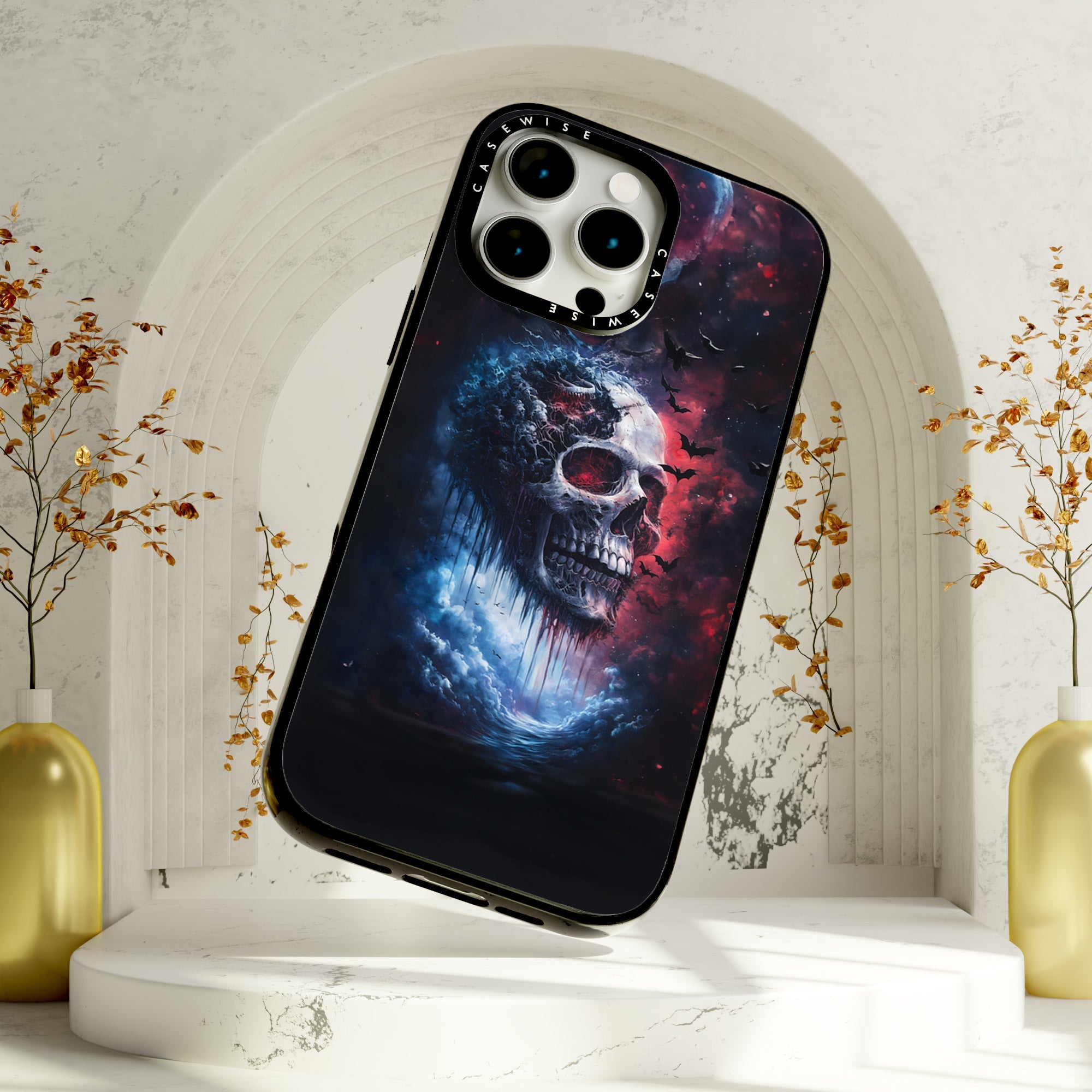 Skull in Midnight - Etui