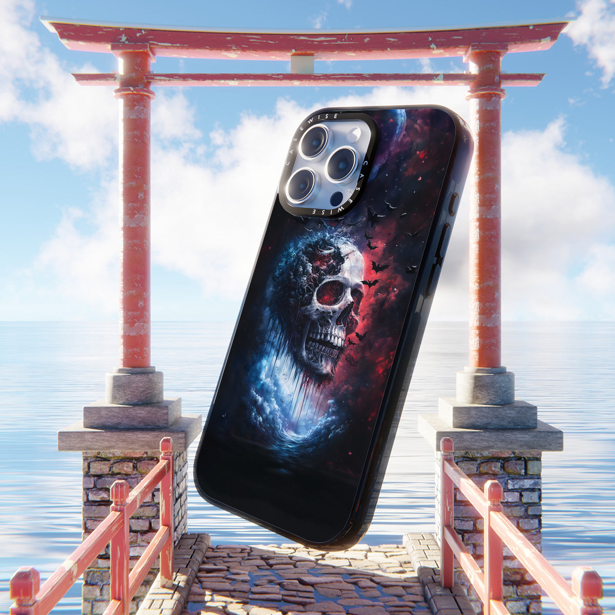 Skull in Midnight - Etui