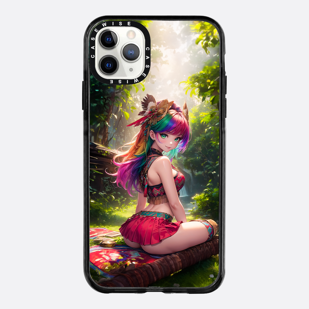 Rainbow Tropical Girl - Etui