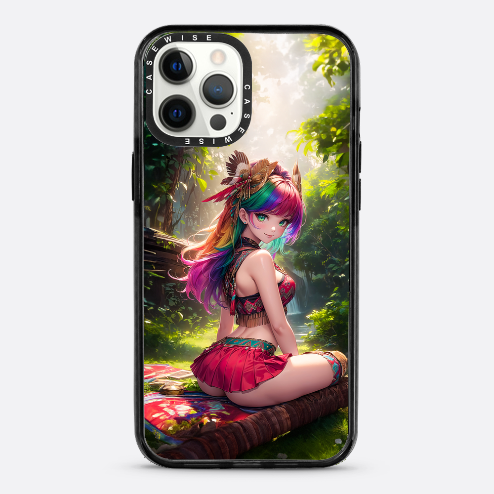 Rainbow Tropical Girl - Etui