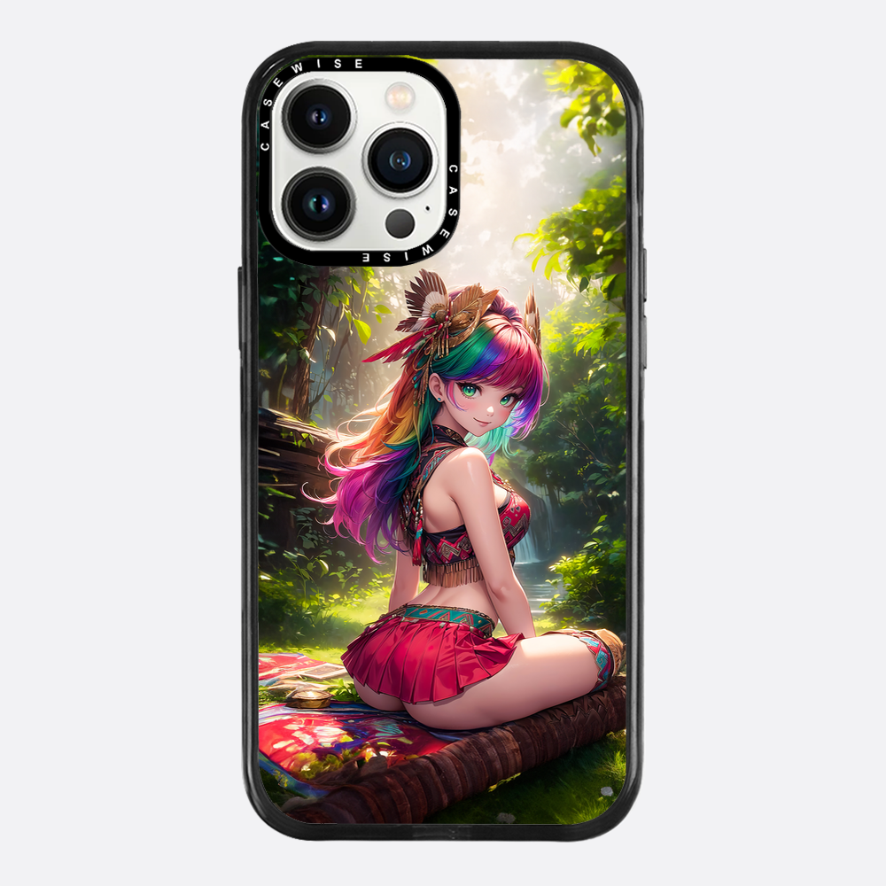 Rainbow Tropical Girl - Etui