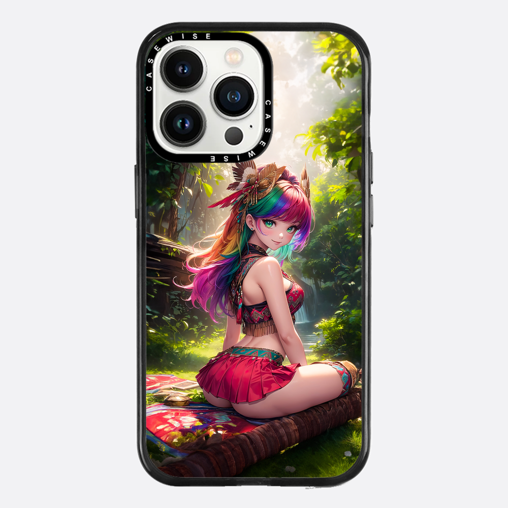 Rainbow Tropical Girl - Etui