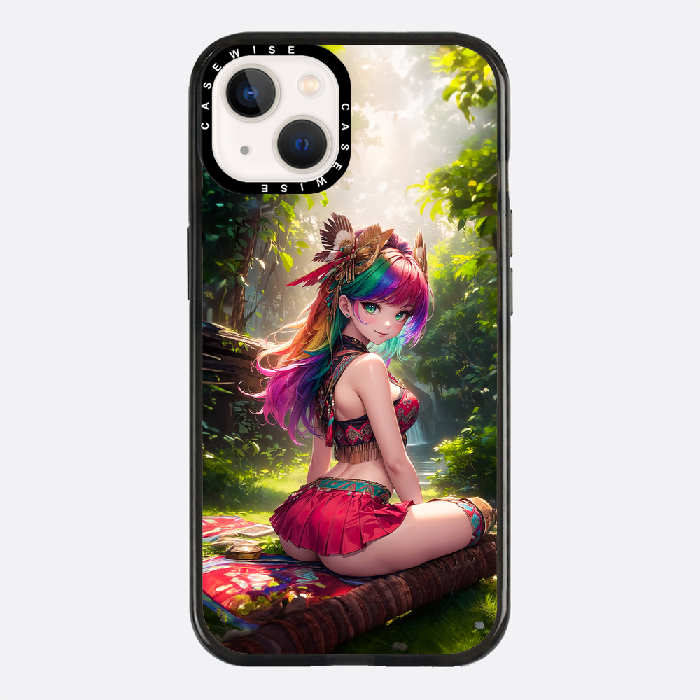 Rainbow Tropical Girl - Etui