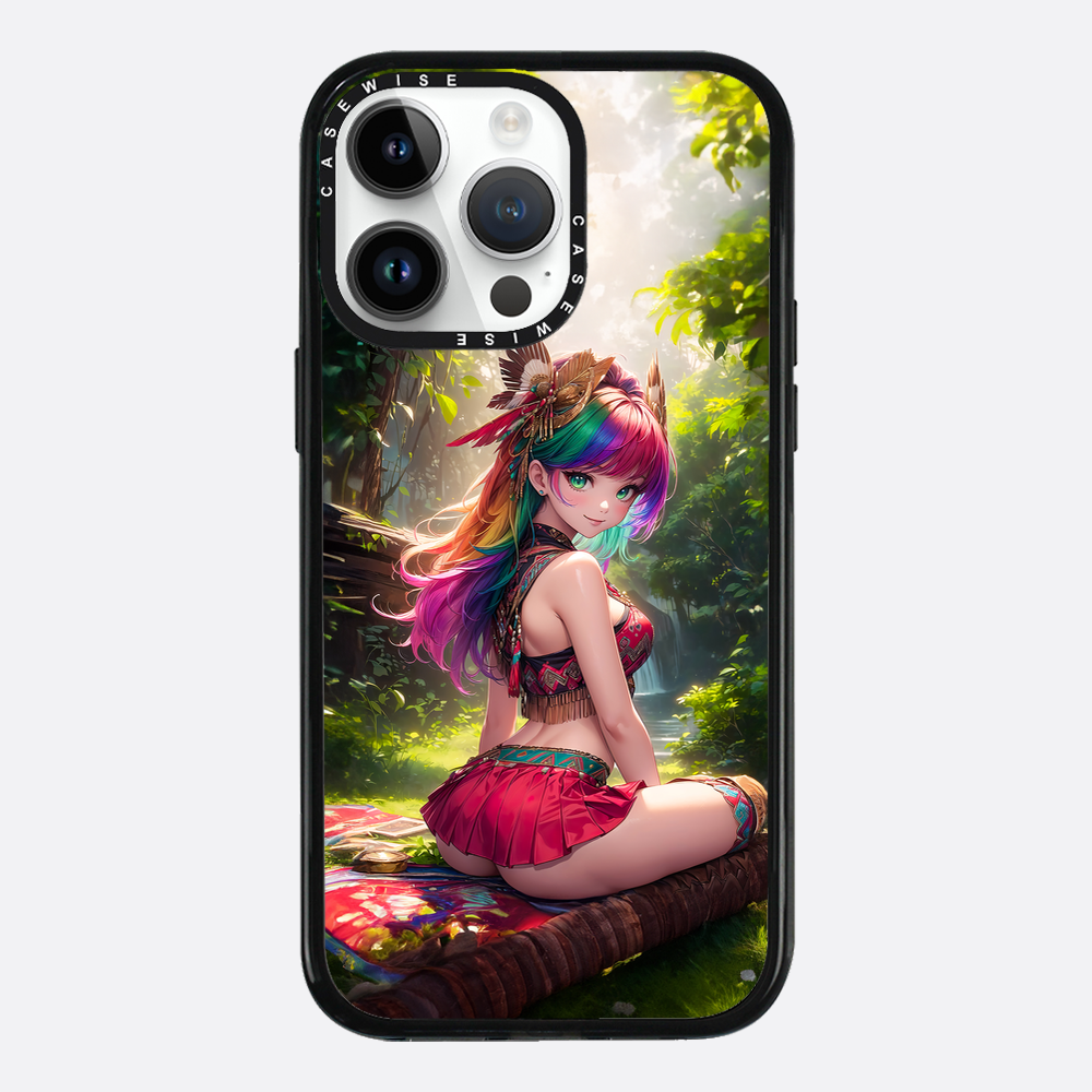 Rainbow Tropical Girl - Etui