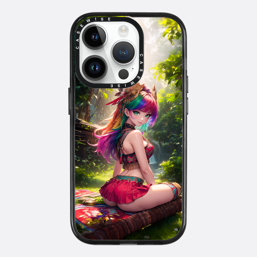 Rainbow Tropical Girl - Etui