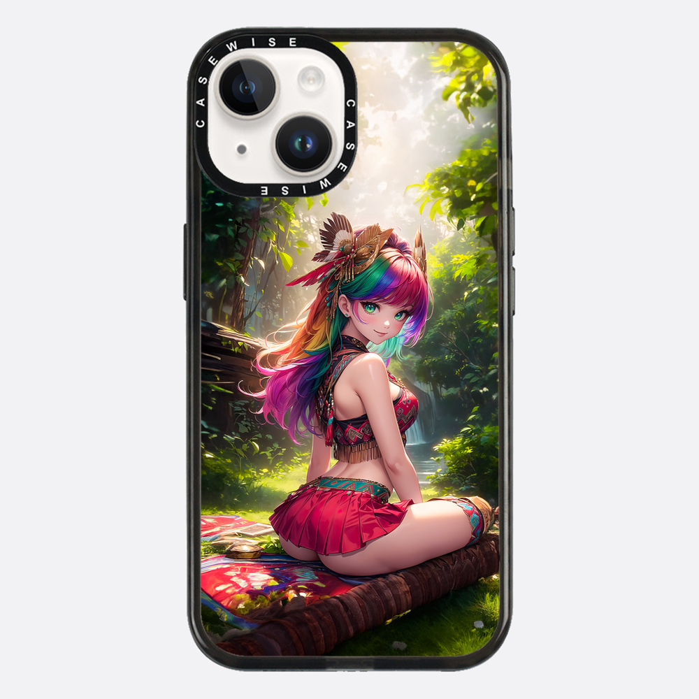 Rainbow Tropical Girl - Etui