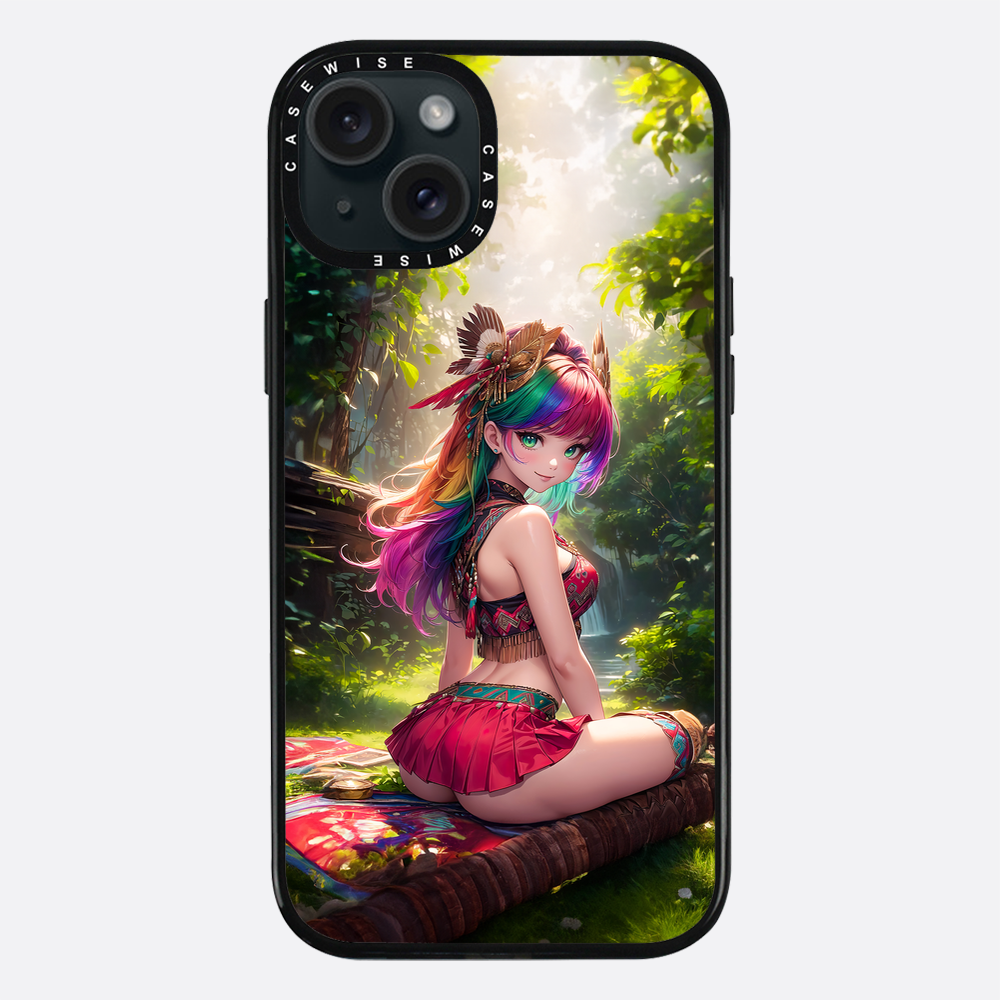 Rainbow Tropical Girl - Etui