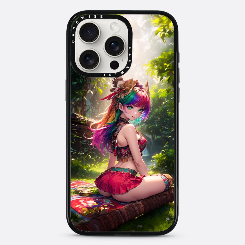 Rainbow Tropical Girl - Etui