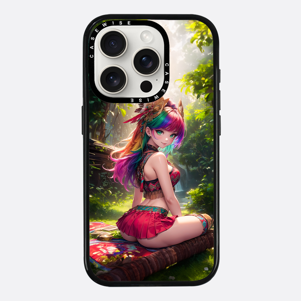 Rainbow Tropical Girl - Etui