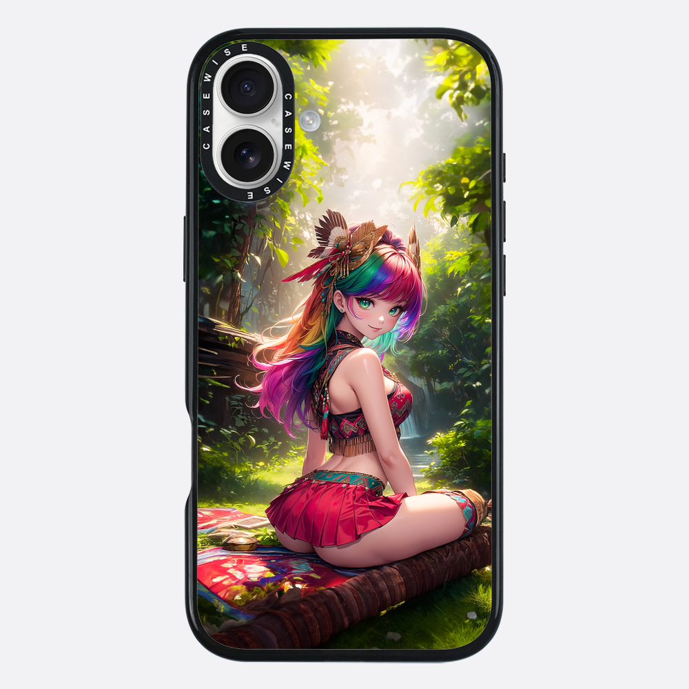 Rainbow Tropical Girl - Etui