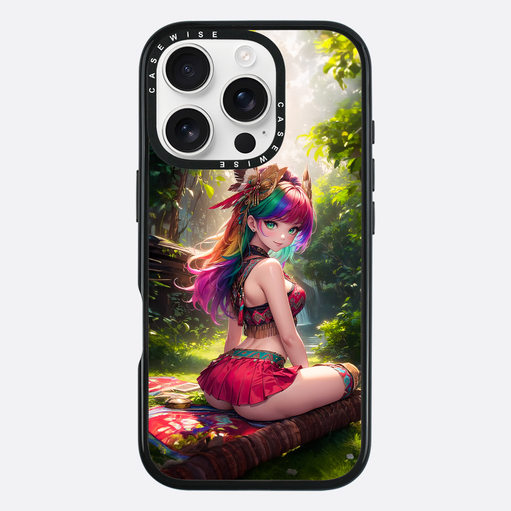 Rainbow Tropical Girl - Etui