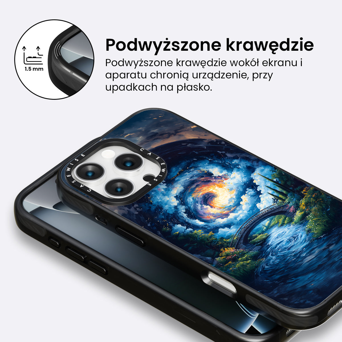 Cloudy Landscape - Etui