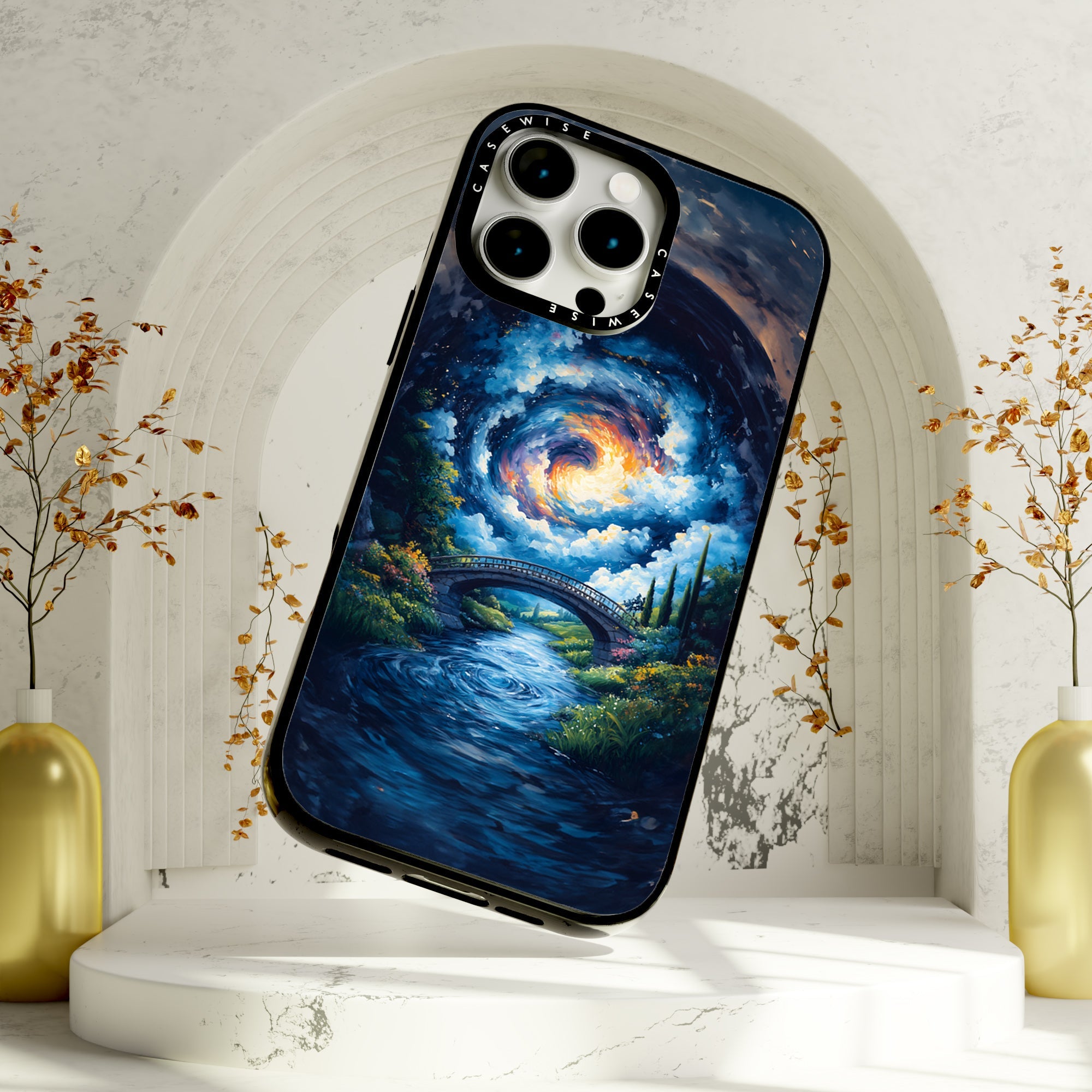 Cloudy Landscape - Etui
