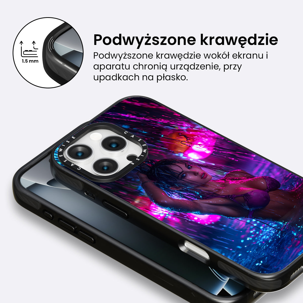 Cyberpunk Pool Girl - Etui