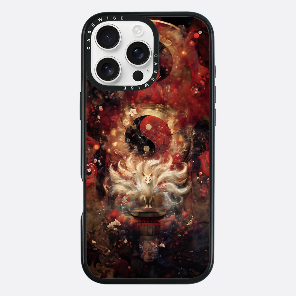 Yin and Yang Kitsune - Etui