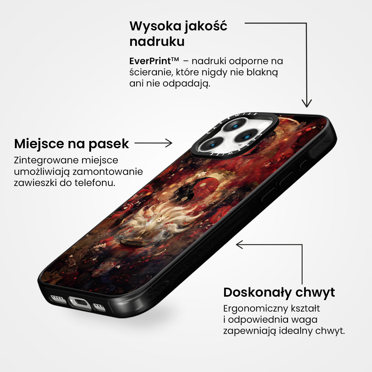 Yin and Yang Kitsune - Etui