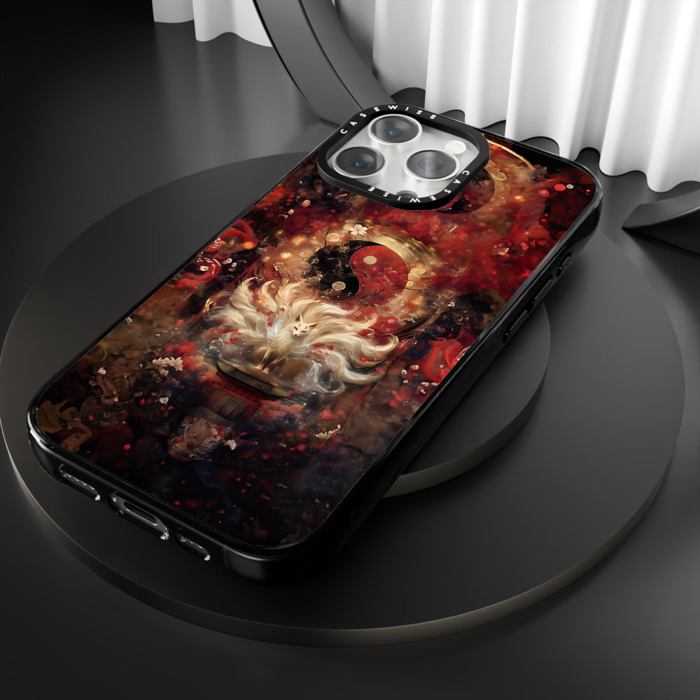 Yin and Yang Kitsune - Etui