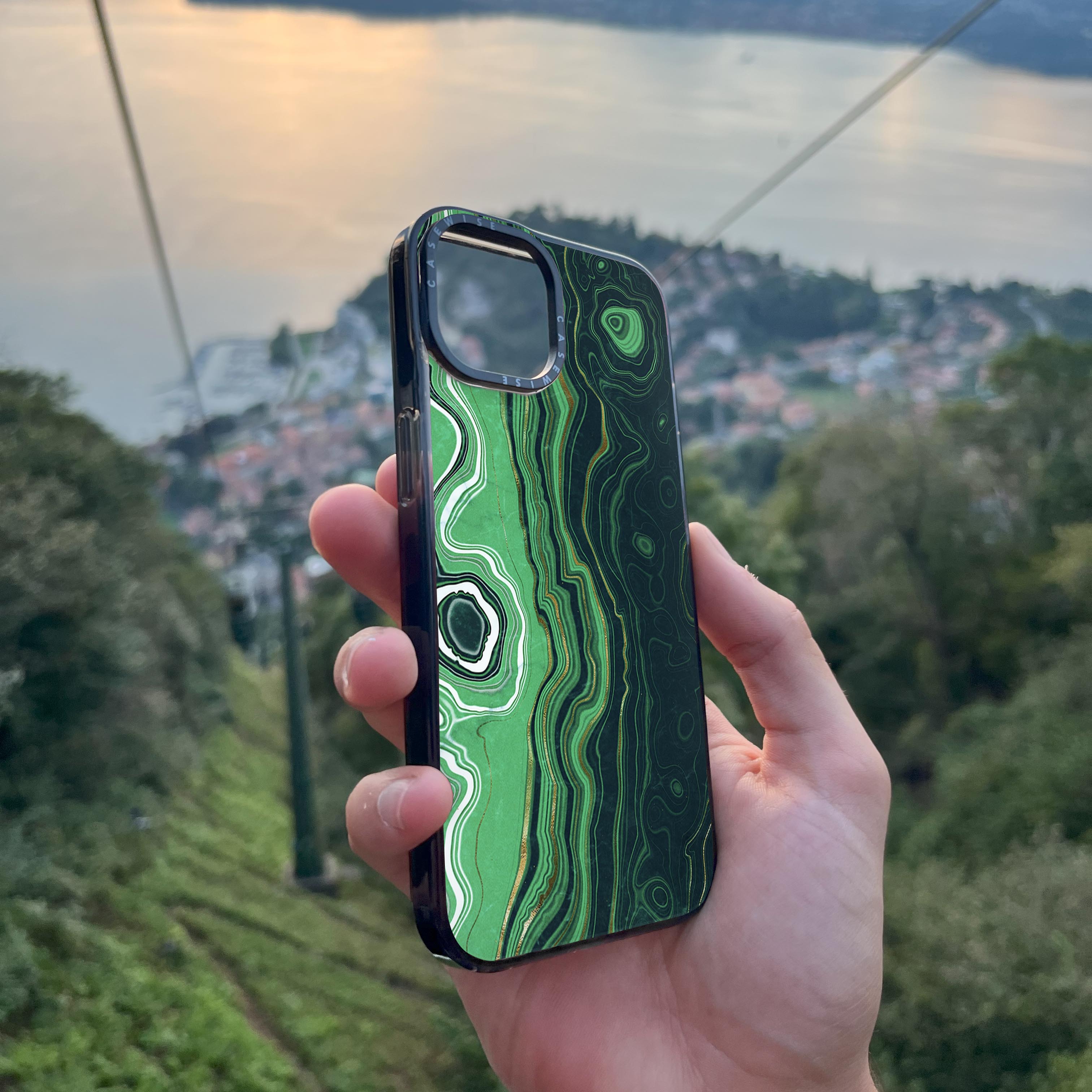 Malachite Texture 07 - Etui