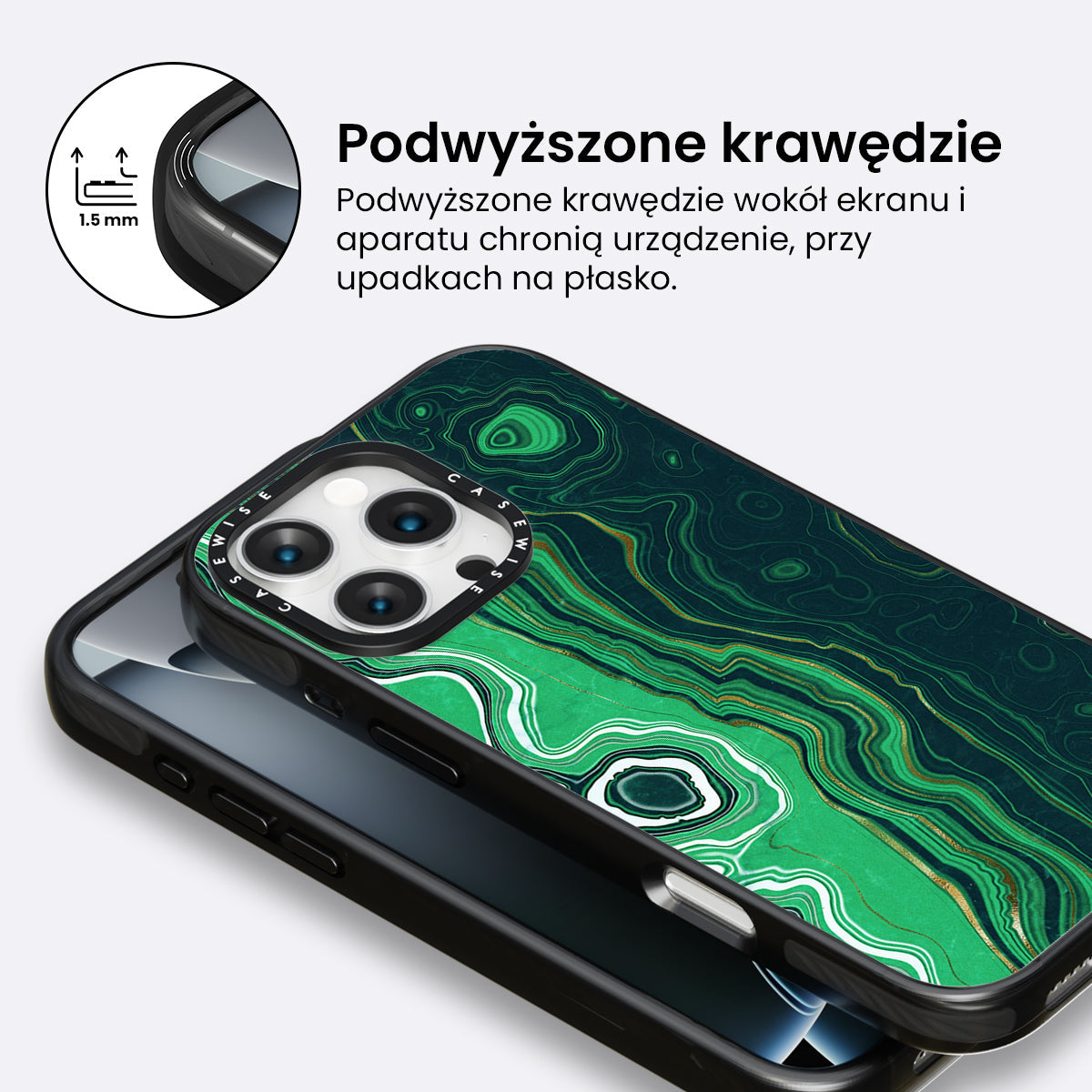 Malachite Texture 07 - Etui