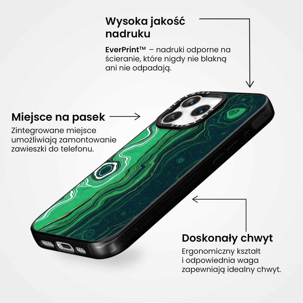 Malachite Texture 07 - Etui