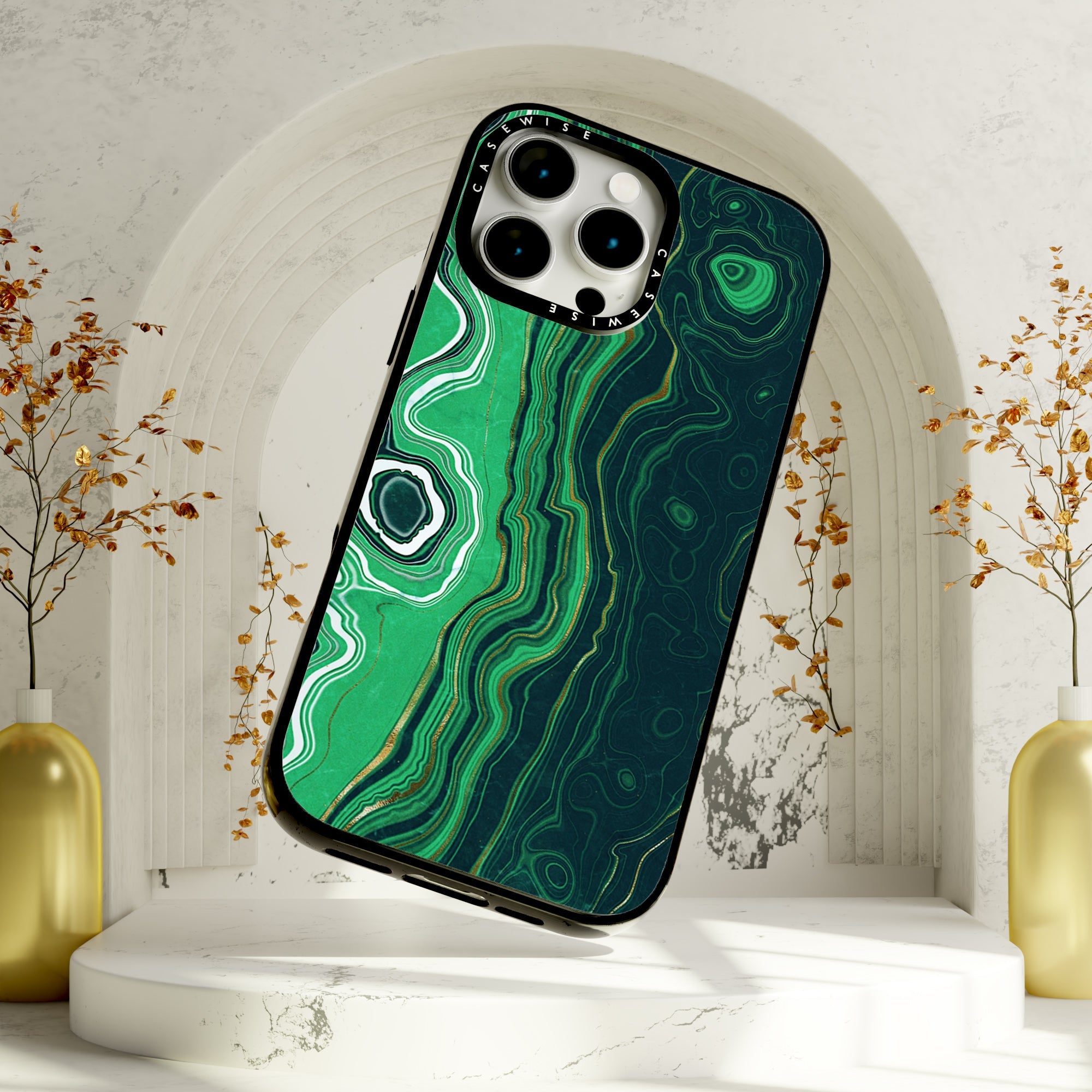 Malachite Texture 07 - Etui