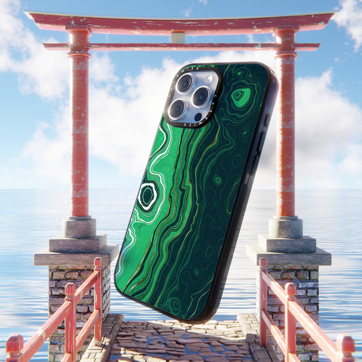 Malachite Texture 07 - Etui