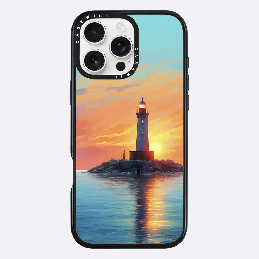 Lighthouse Oil Painting - Etui