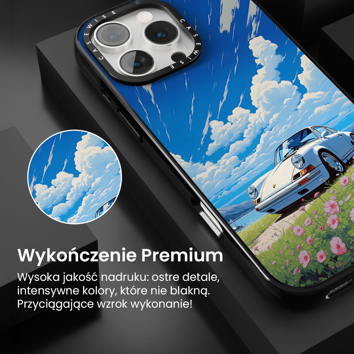 Porsche 911 Anime Art - Etui