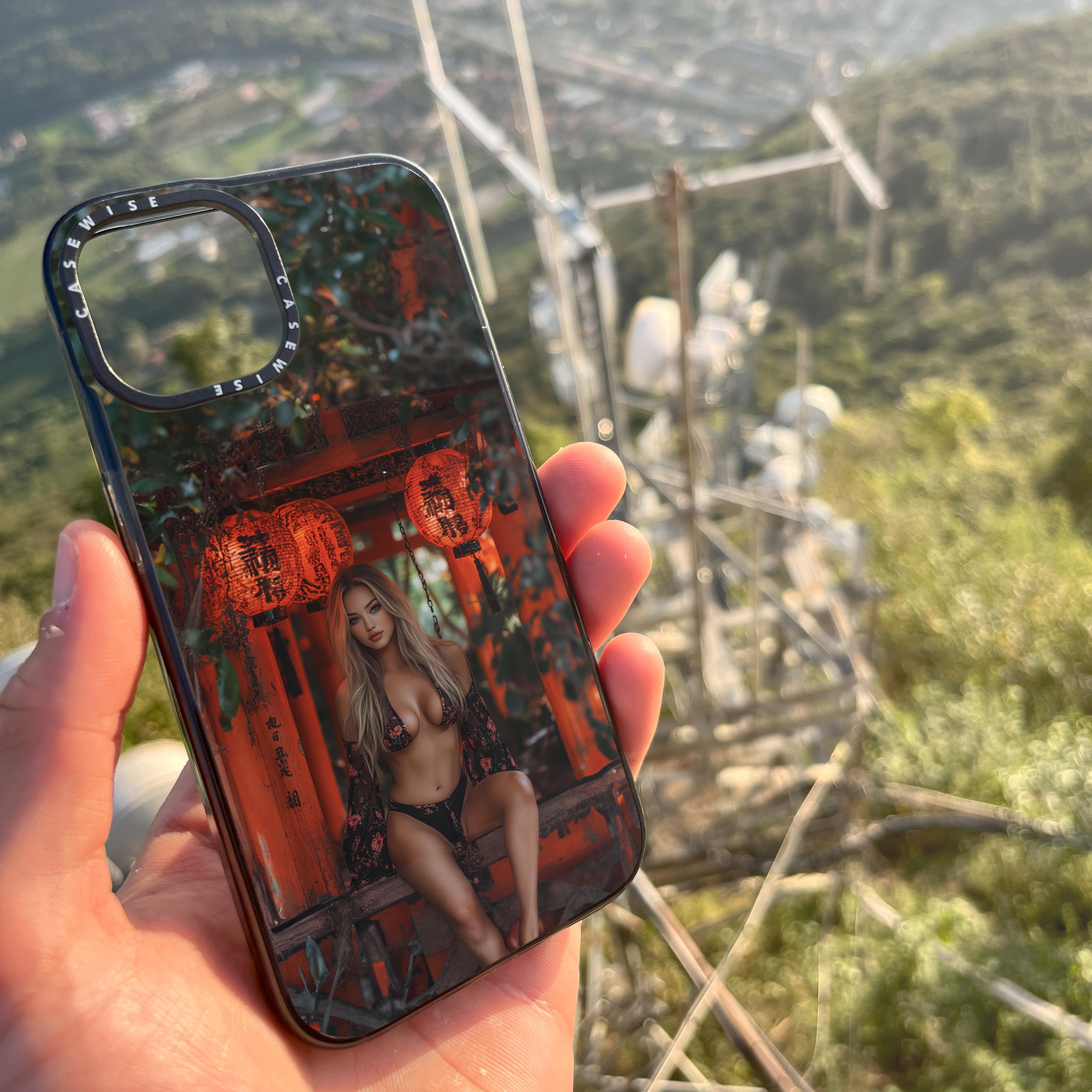 Chinese Lady - Etui