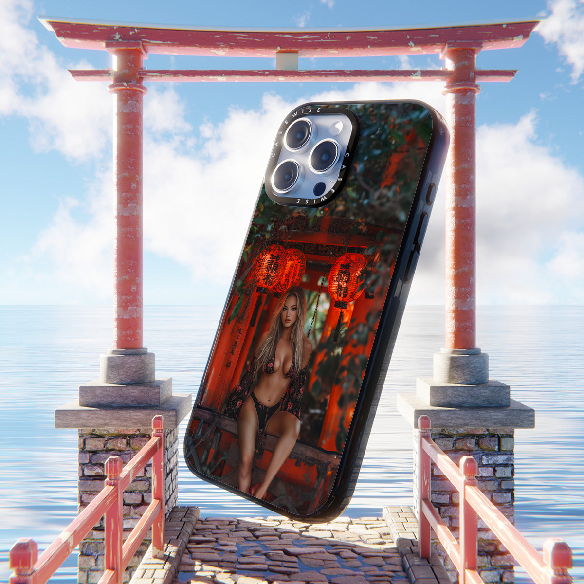 Chinese Lady - Etui