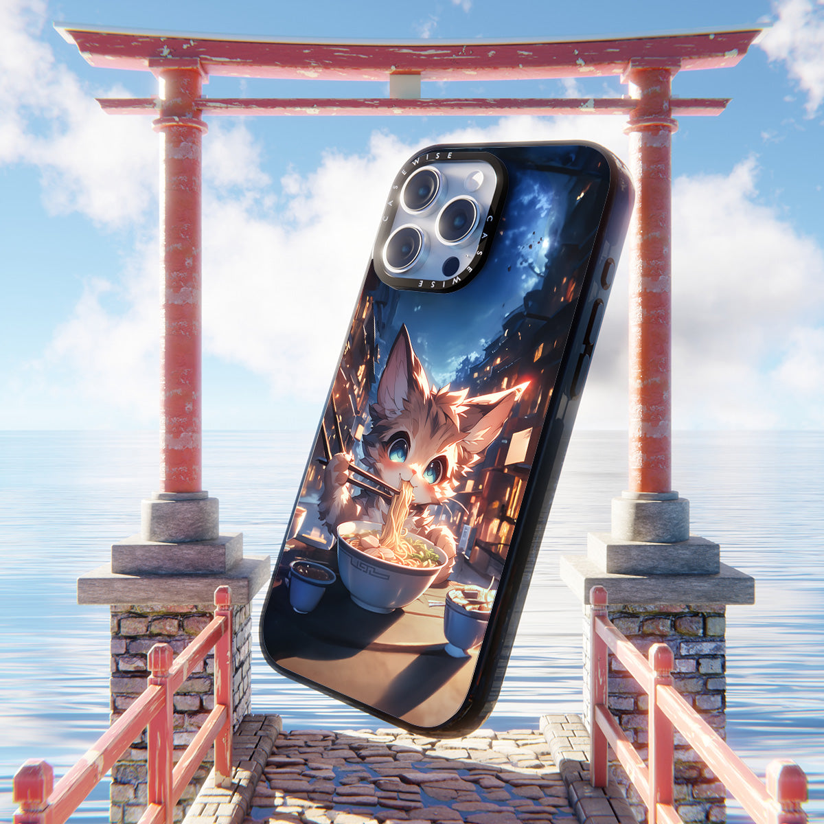 Japanese Ramen Kitten - Etui