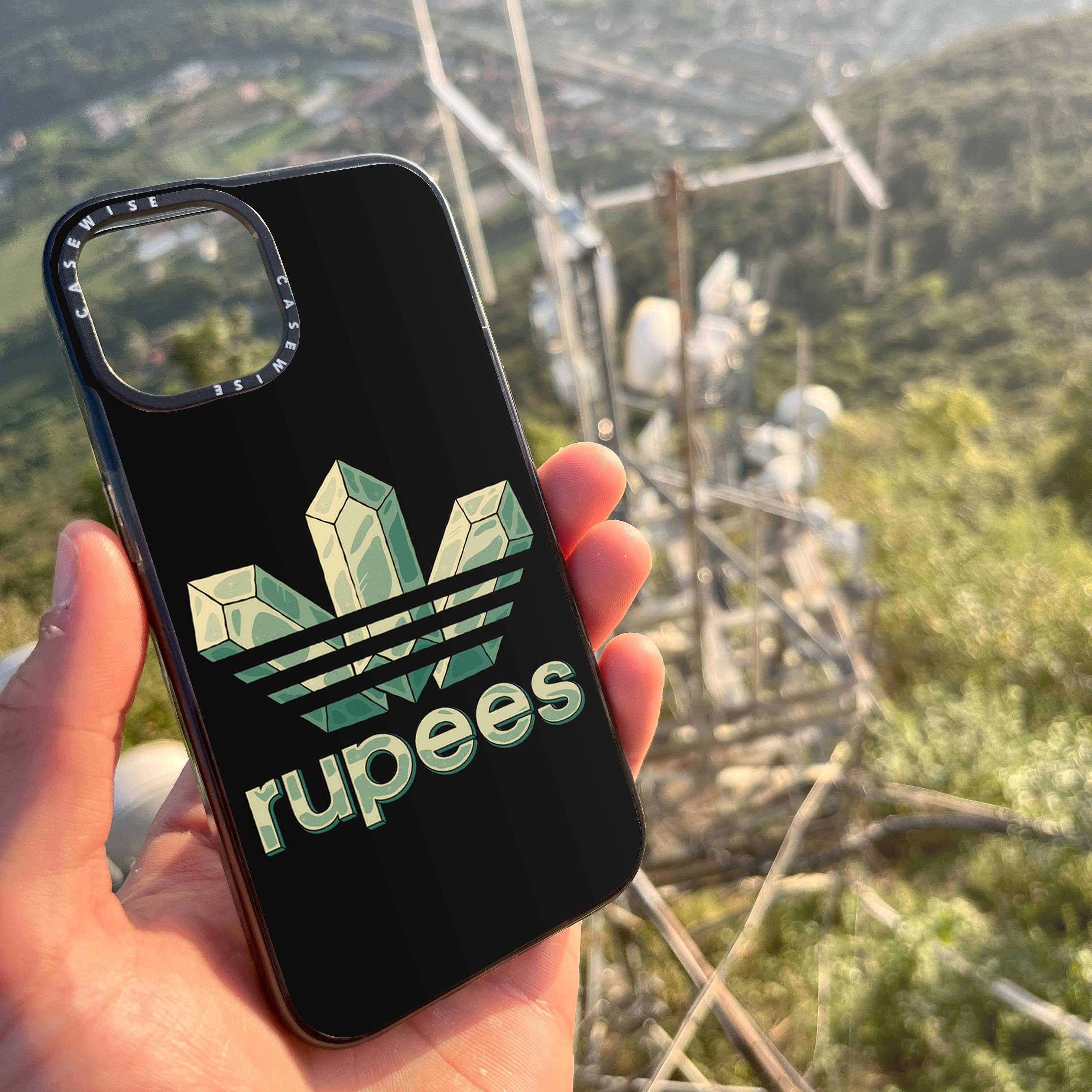 Rupees Black - Etui