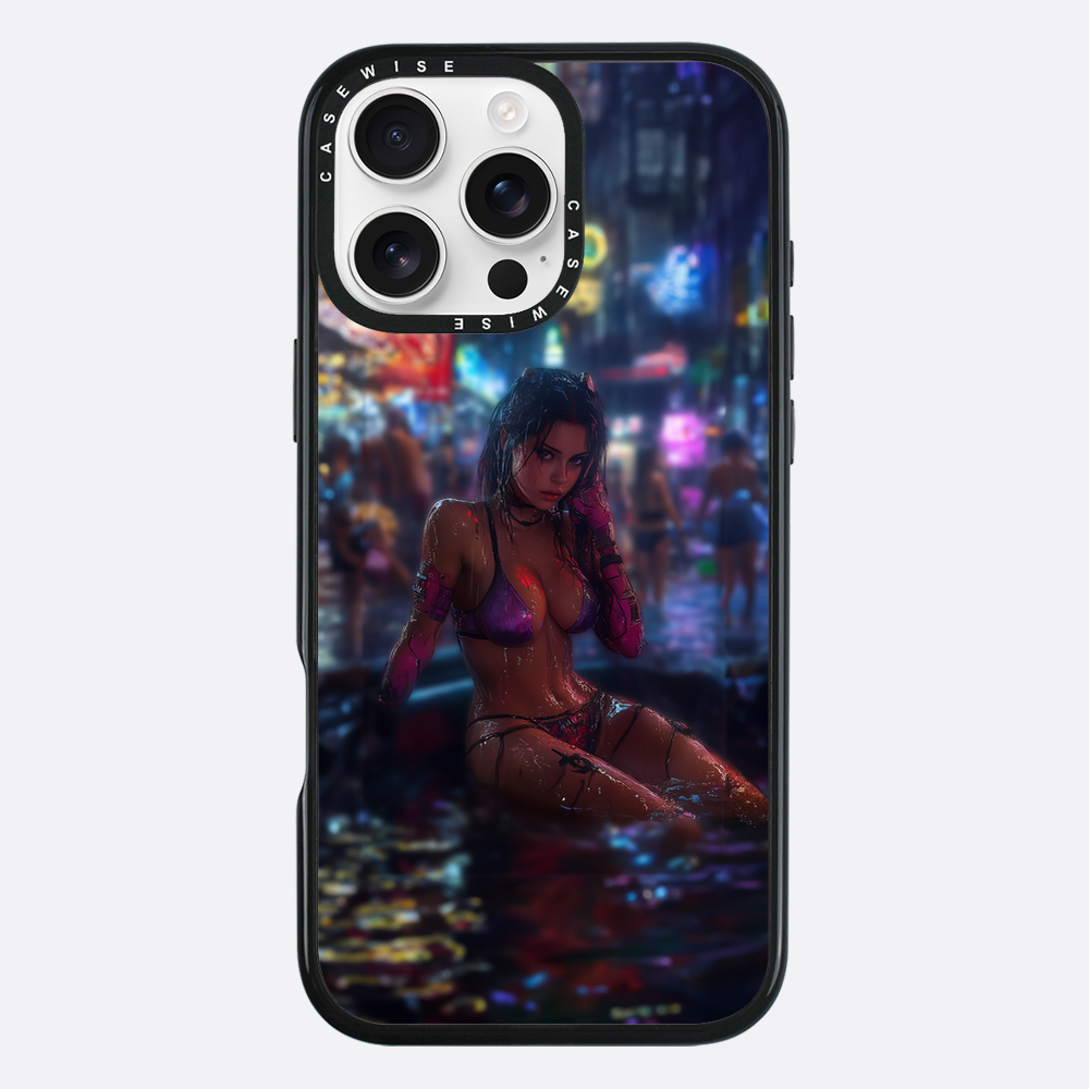 Cyberpunk City Girl - Etui