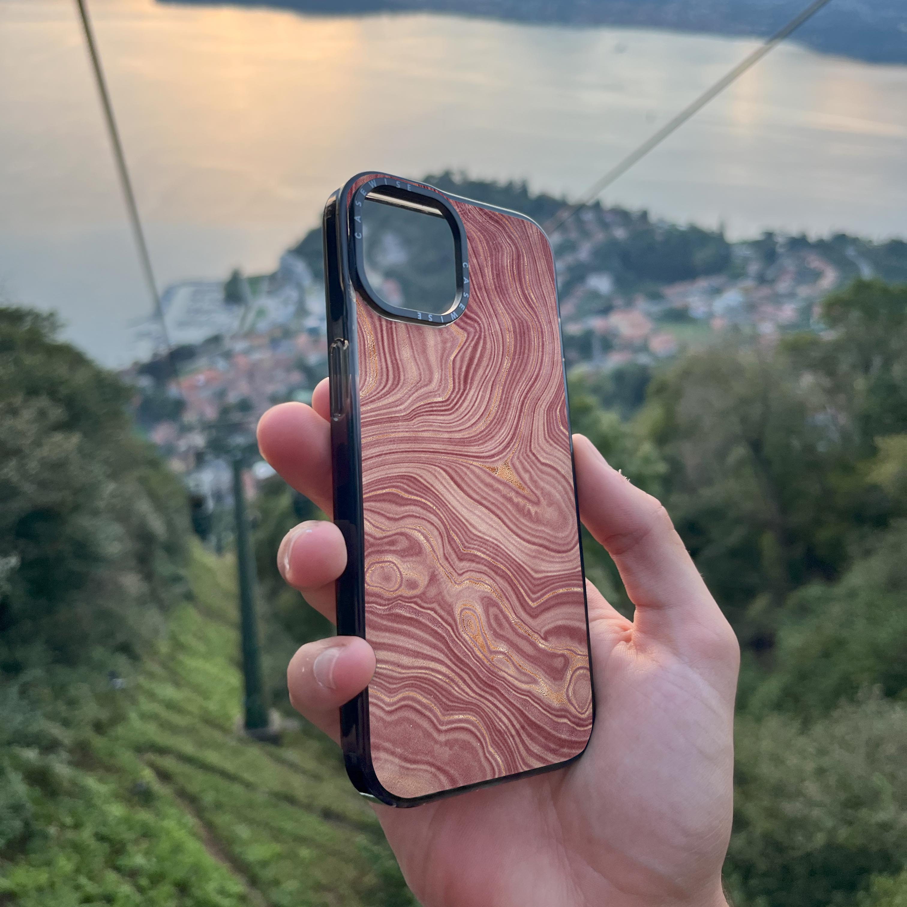 Pink Agate Texture 02 - Etui