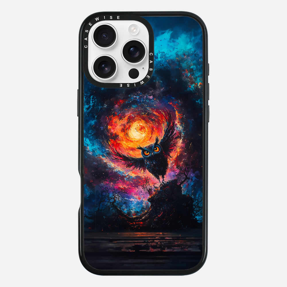 Paradise Owl in Midnight - Etui