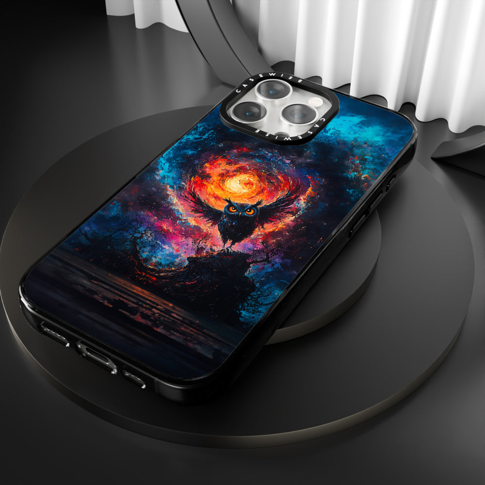Paradise Owl in Midnight - Etui