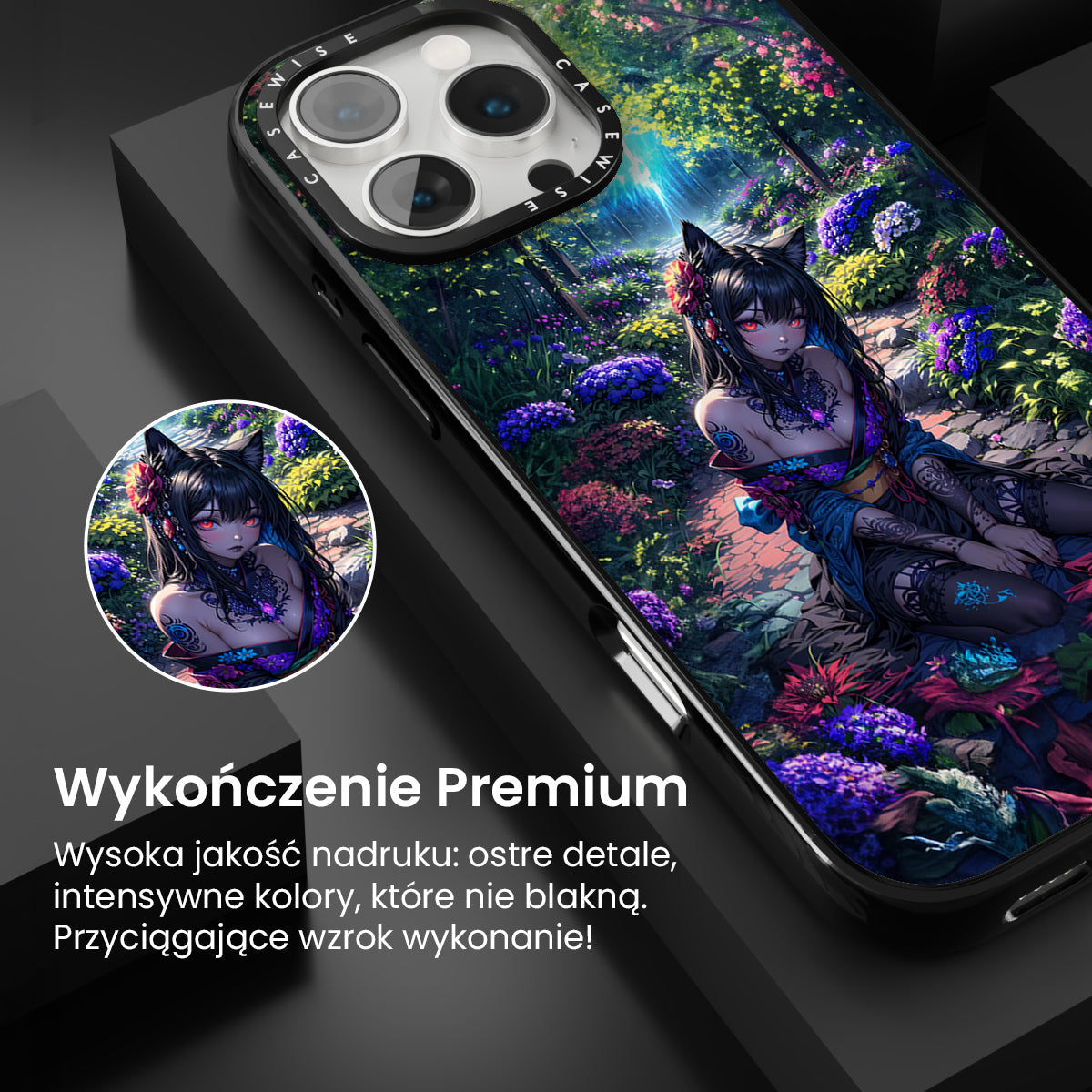 Floral Nature Girl - Etui