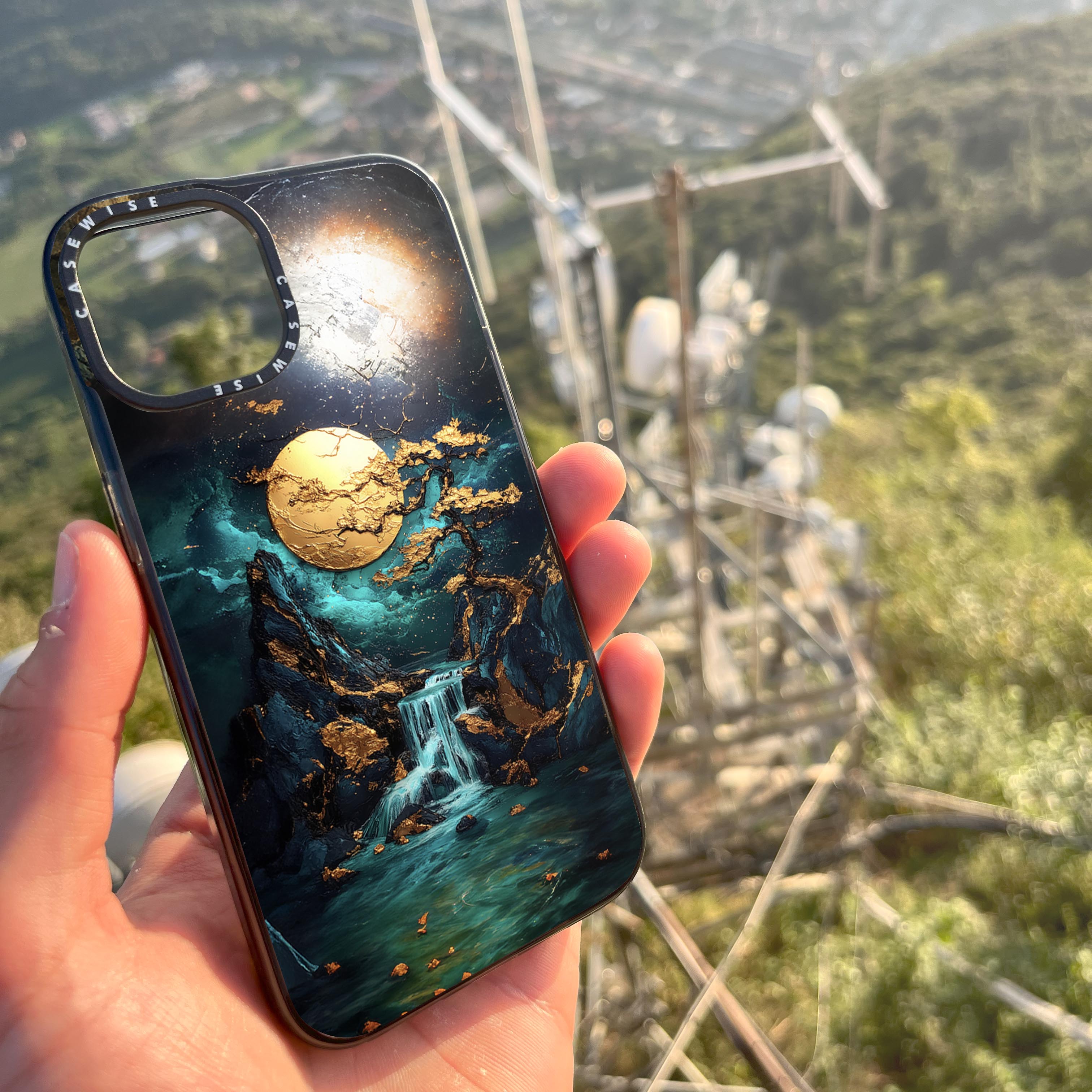 Golden Emerald Flux - Etui