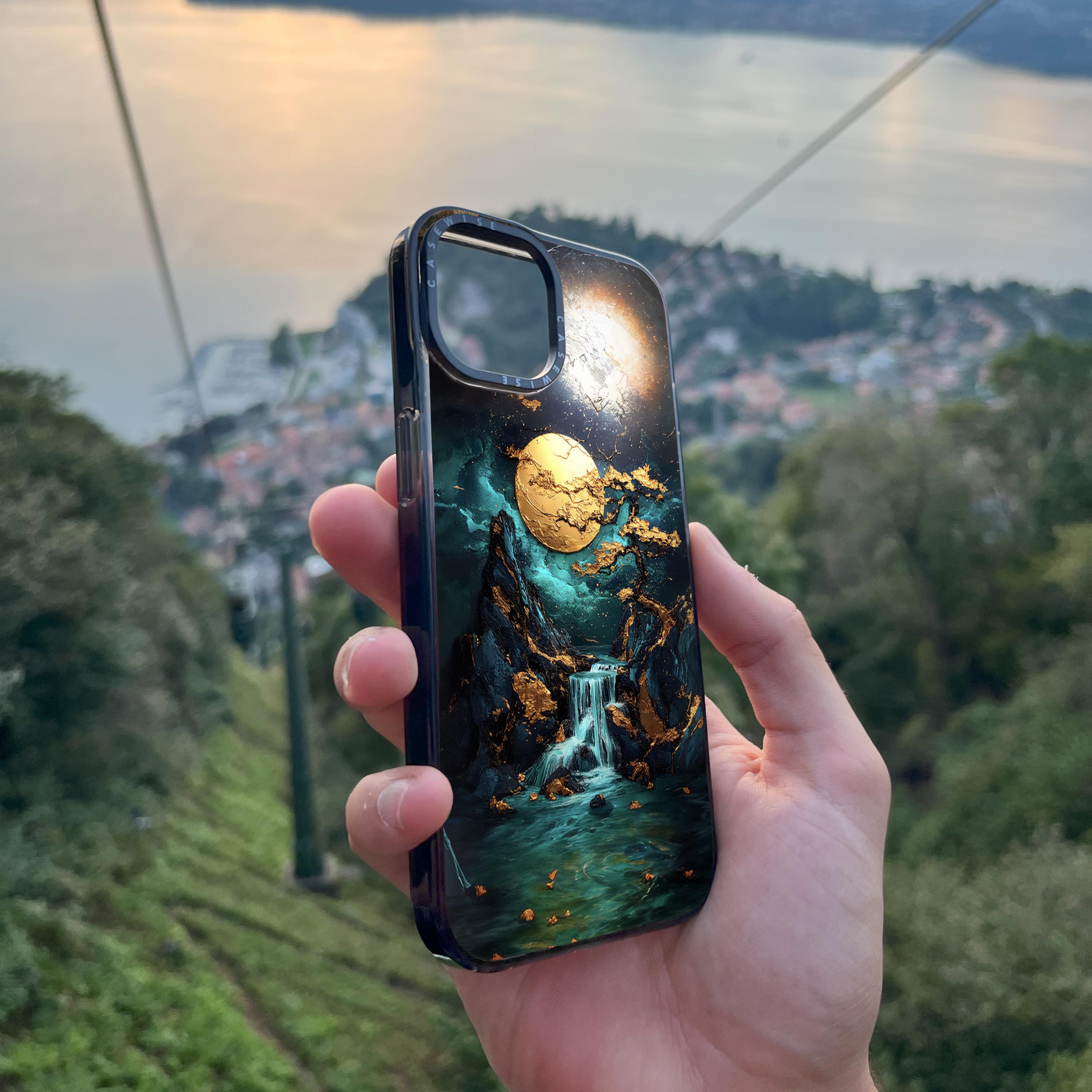 Golden Emerald Flux - Etui
