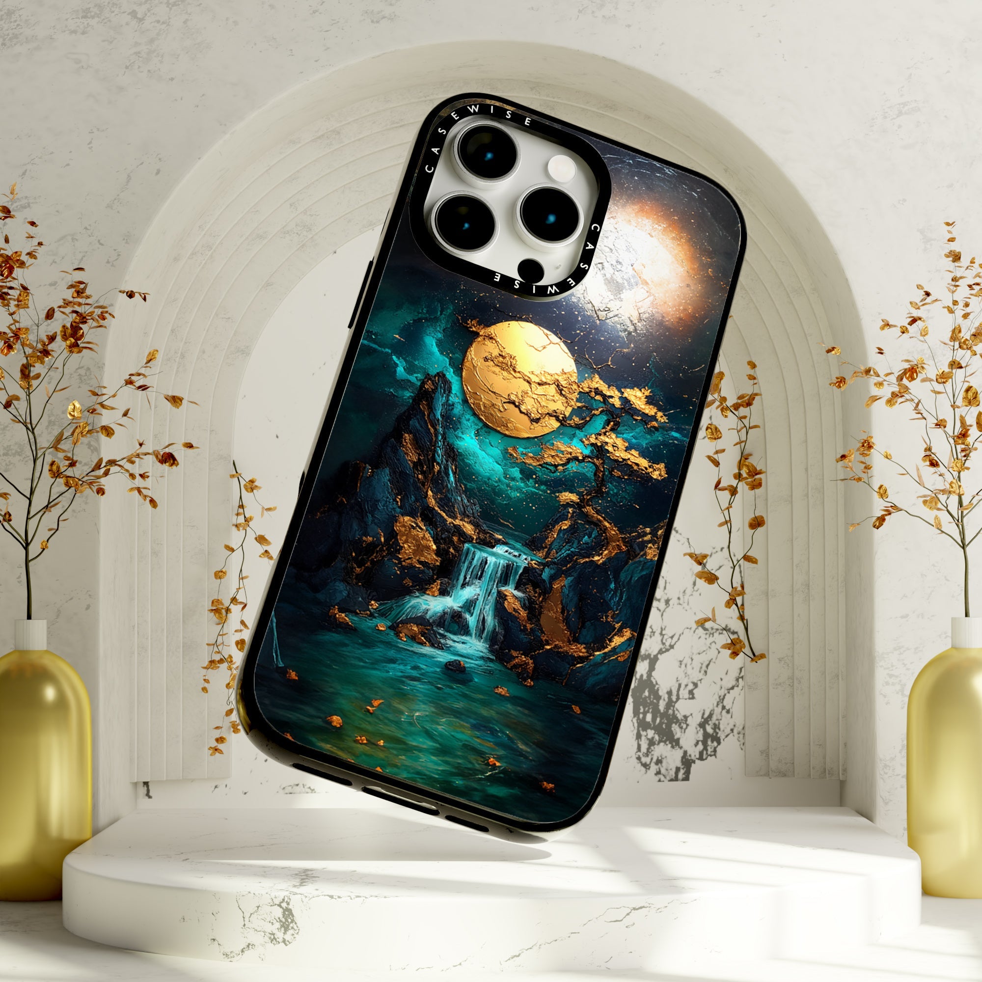 Golden Emerald Flux - Etui