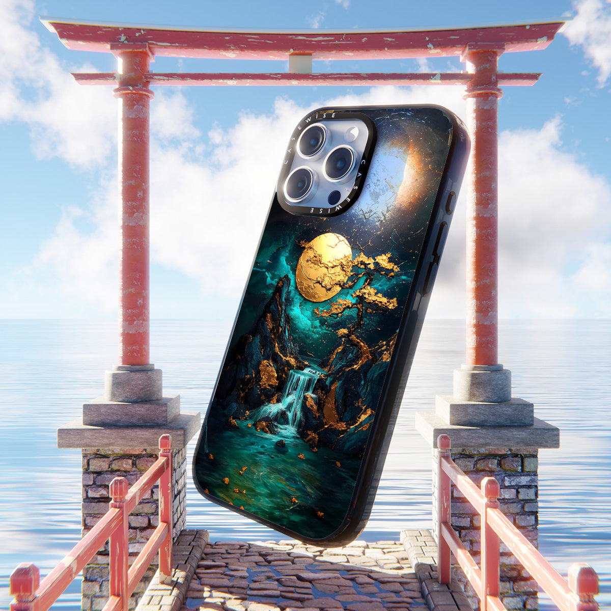 Golden Emerald Flux - Etui