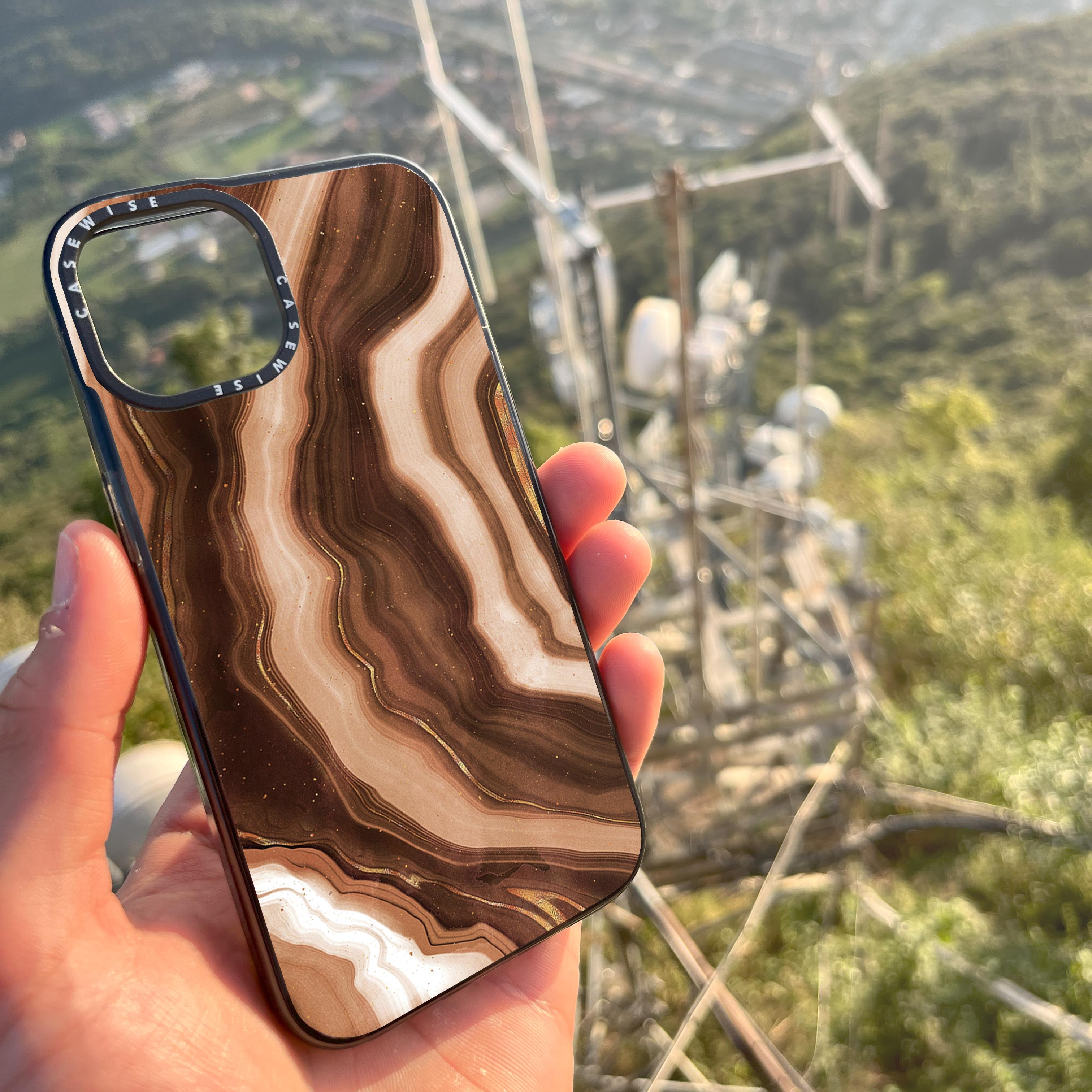 Golden Agate Texture 02 - Etui