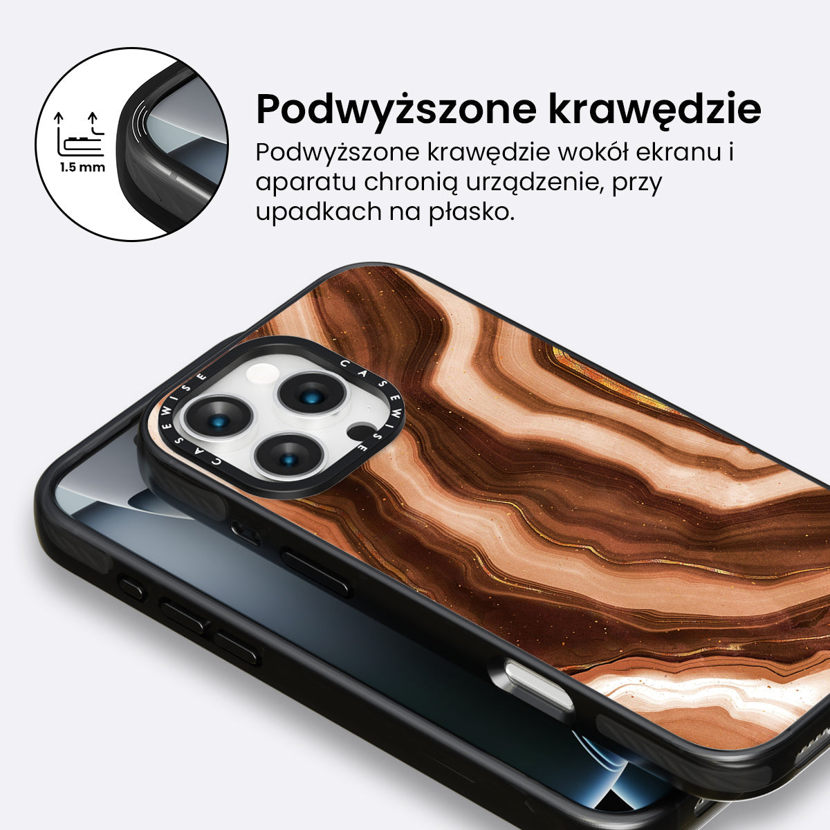 Golden Agate Texture 02 - Etui