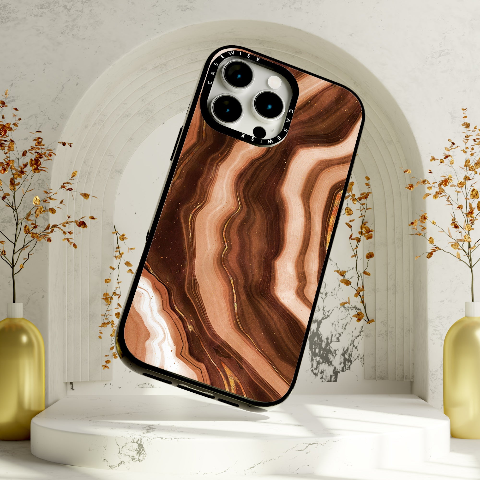 Golden Agate Texture 02 - Etui